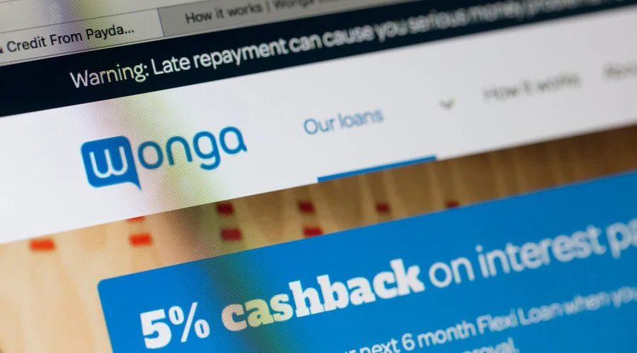 Wonga has finally collapsed - good riddance.